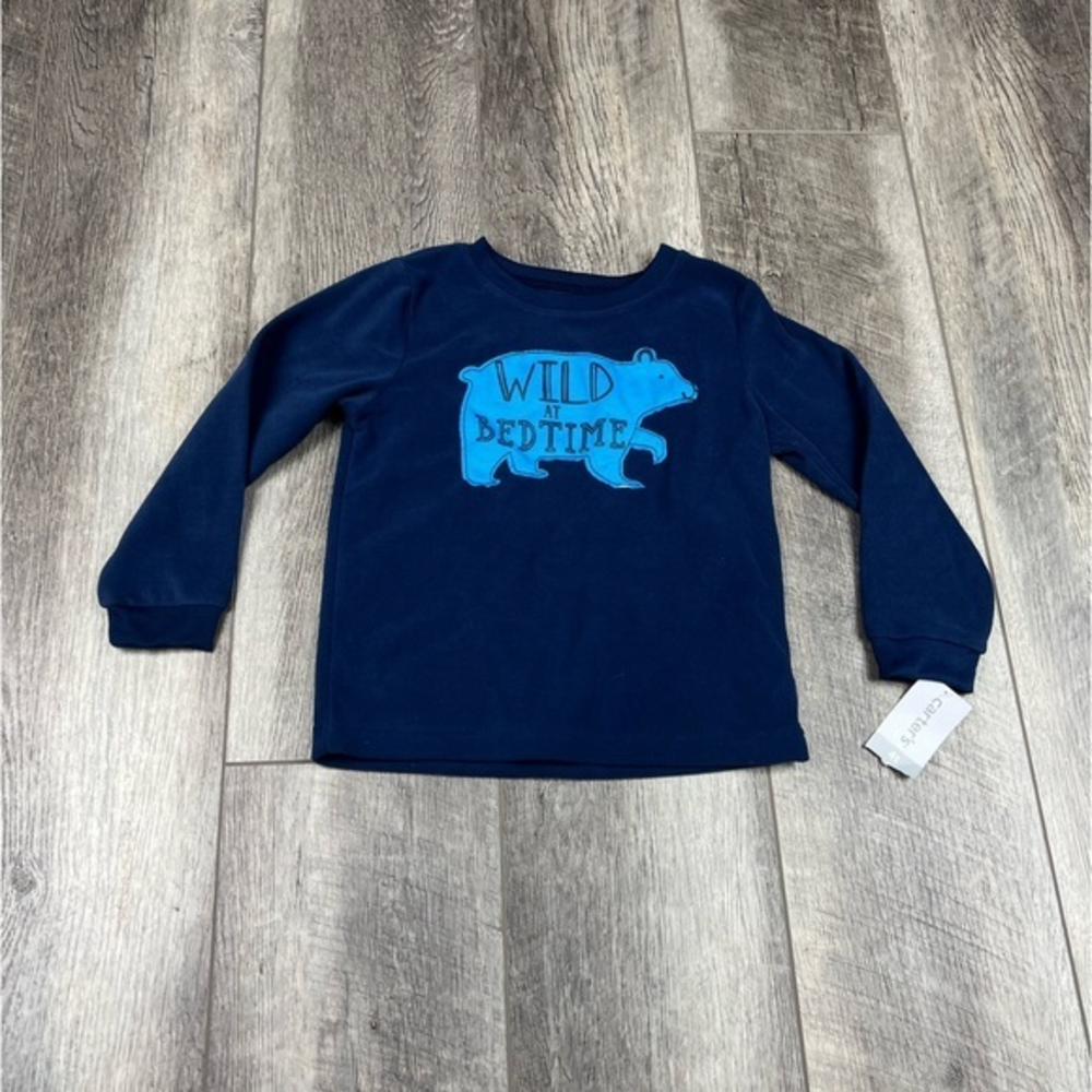 Carters Kids Navy PJ Top‎